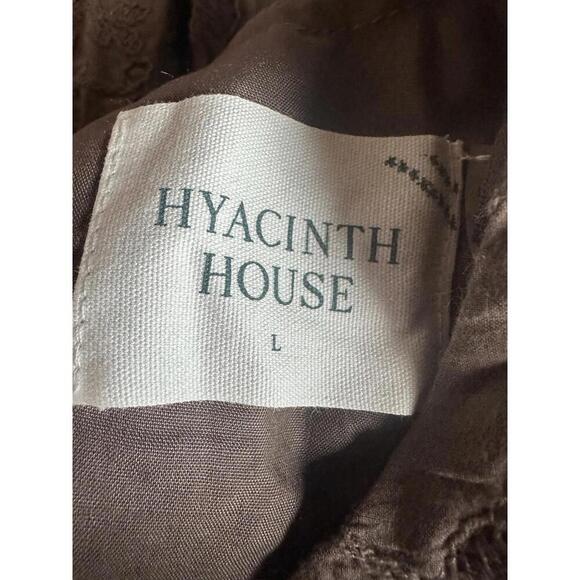 Tuckernuck Hyacinth House Brown Becca Bell Sleeved Mini Dress NWT Large L - Picture 4 of 4